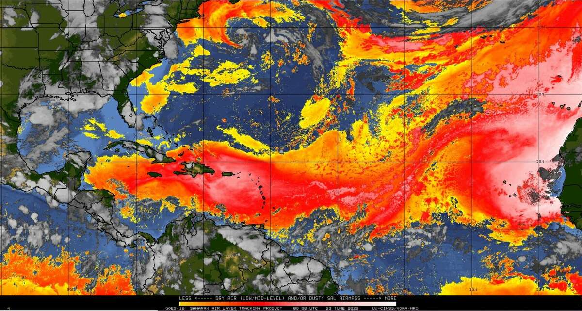 African dust cloud will arrive in Texas this week, causing irritating ...