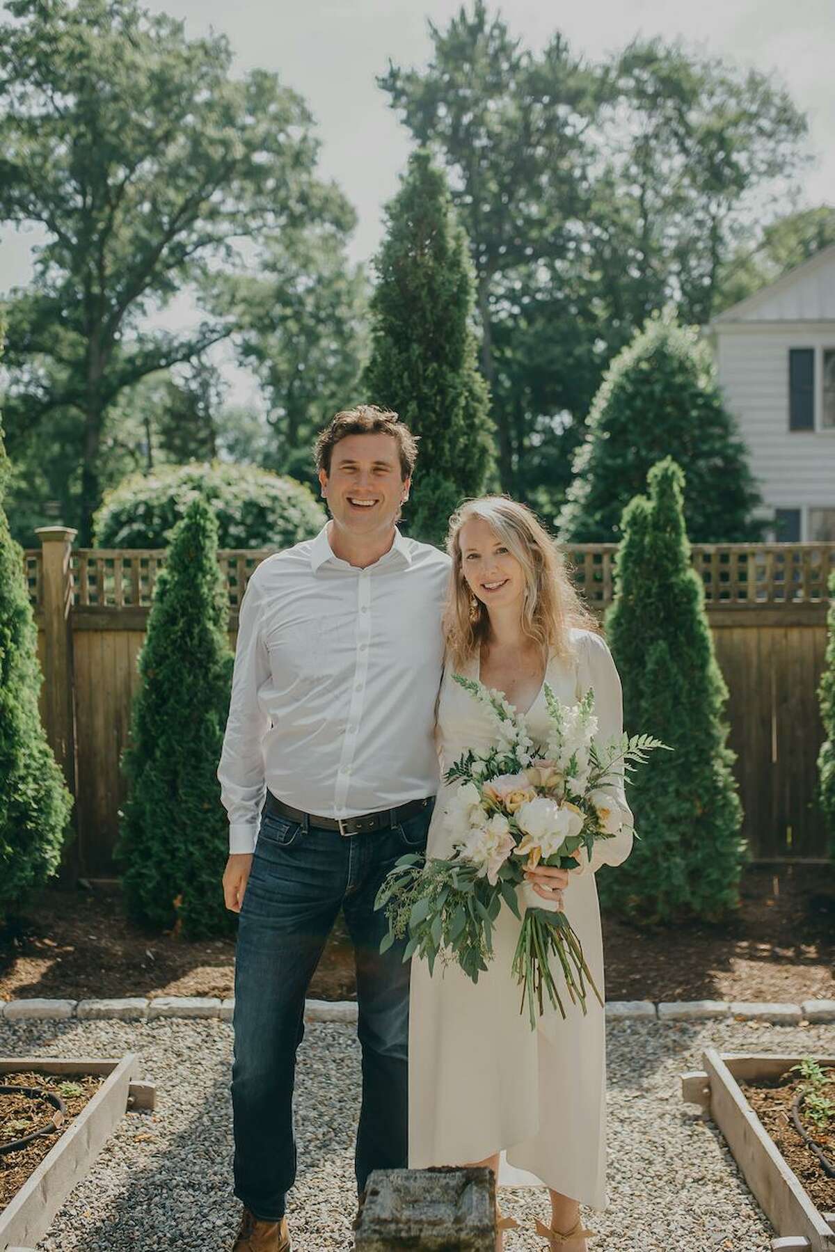 Darien High graduate Amanda Fitzgerald Fuller was married to Richard Henry Samson on the first day of summer.