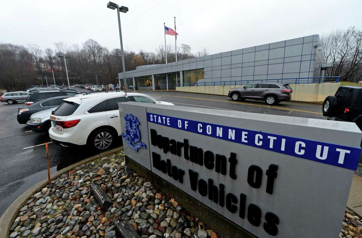 A file photo of the Department of Motor Vehicles in Norwalk, Conn.