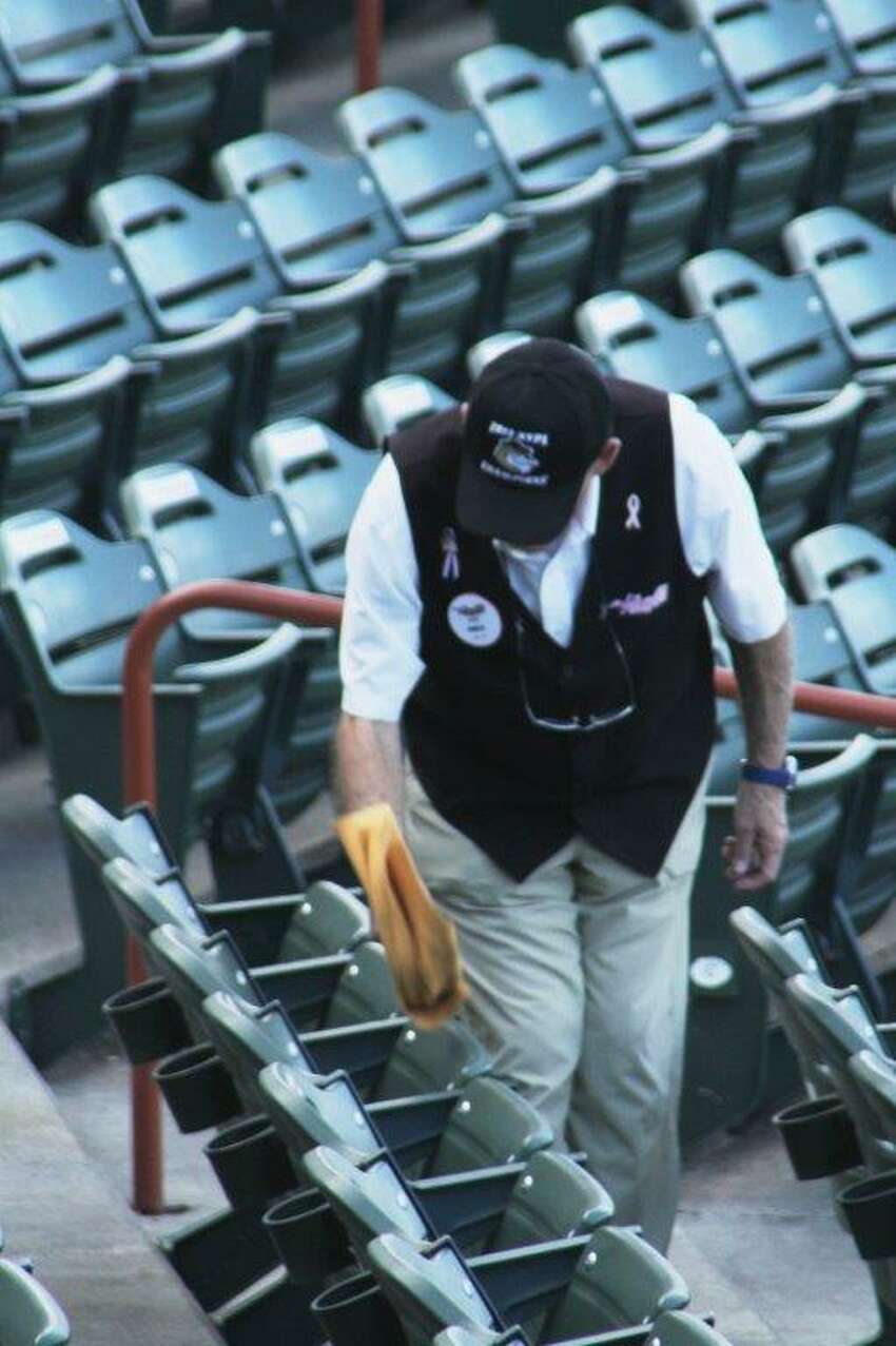 Dan Carubia was supposed to begin his 13th season as a ValleyCats usher at the home opener on June 24, 2020, but the season is delayed by the coronavirus pandemic. (Courtesy photo)