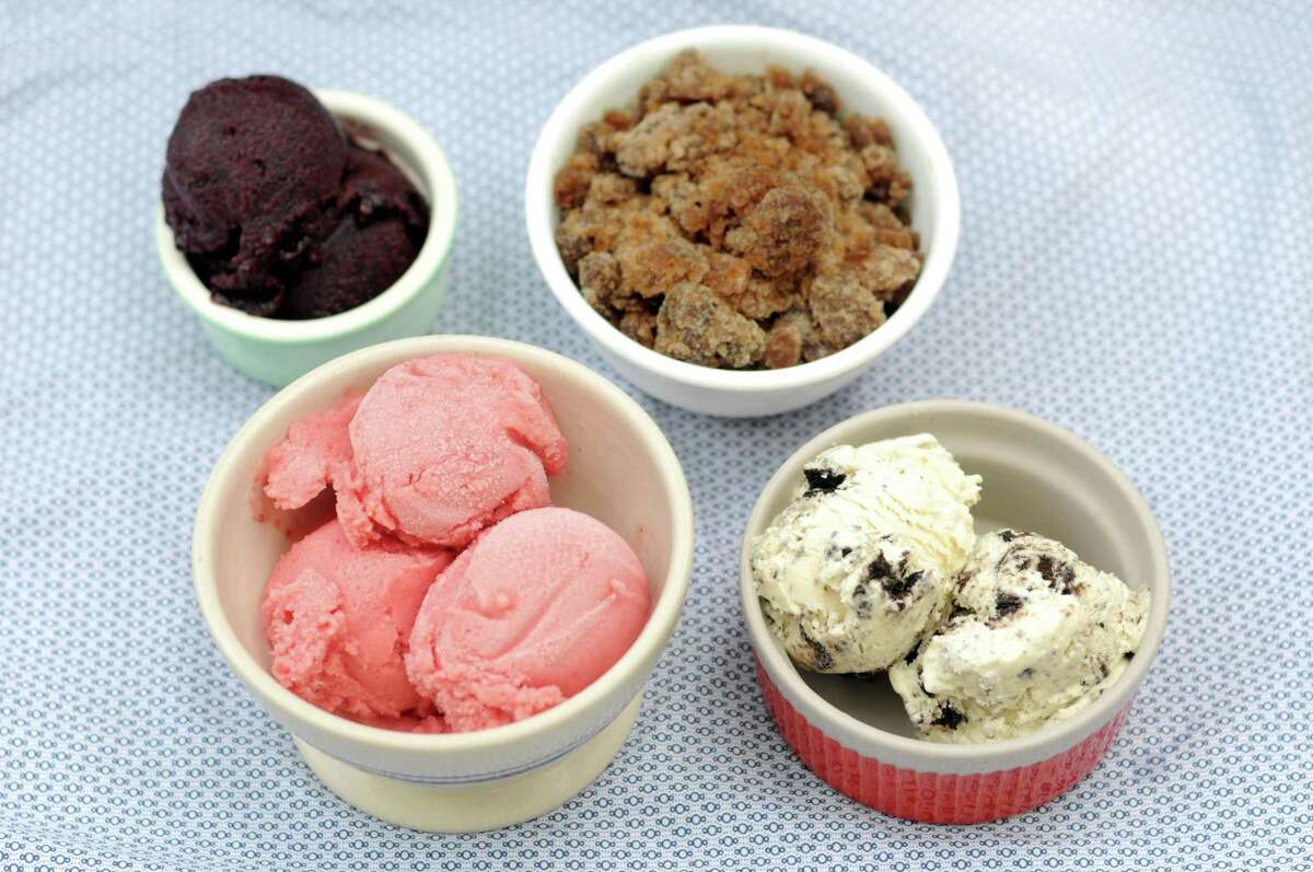 A wide range of frozen desserts including ice cream, granita, sorbet and frozen yogurt are easy to make at home even if you don't have an ice cream machine.