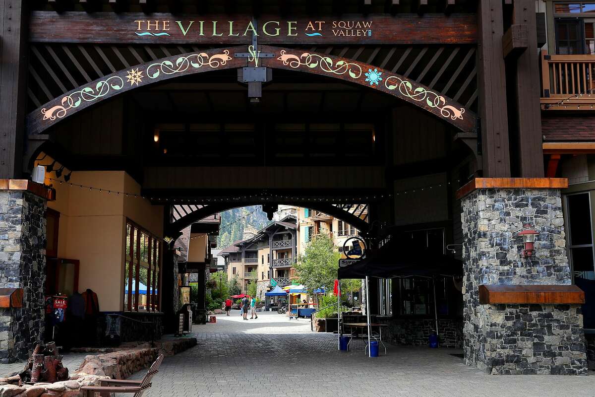2017年9月15日，斯阔谷滑雪场的村庄。