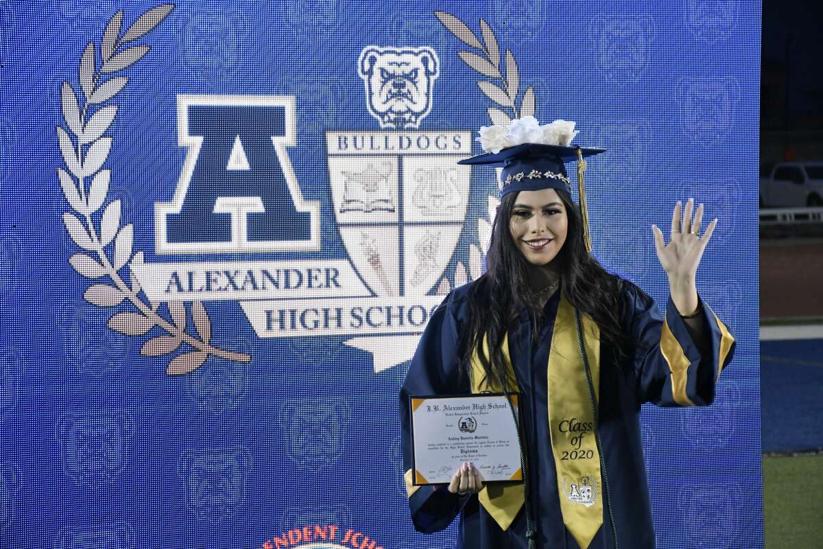 United ISD hosted the graduation ceremonies for the Alexander High School Class of 2020, Wednesday, June 24, 2020 at the United ISD SAC.