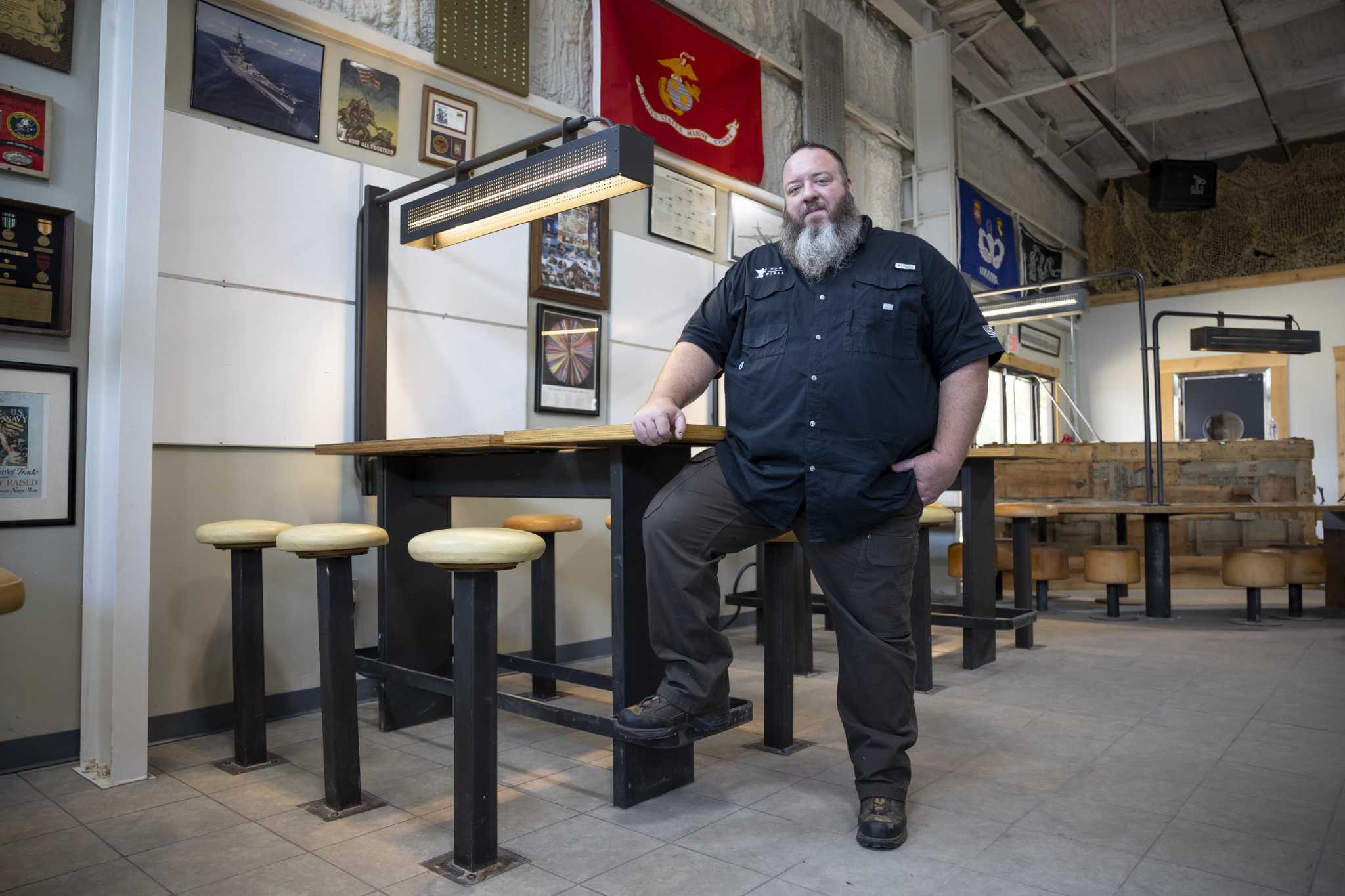 Honor Cafe in downtown Conroe celebrates military service, patriotism