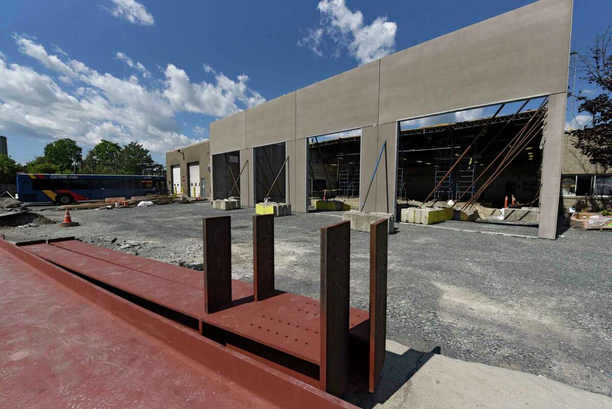 CDTA expands Troy garage to prepare for Blue Line service