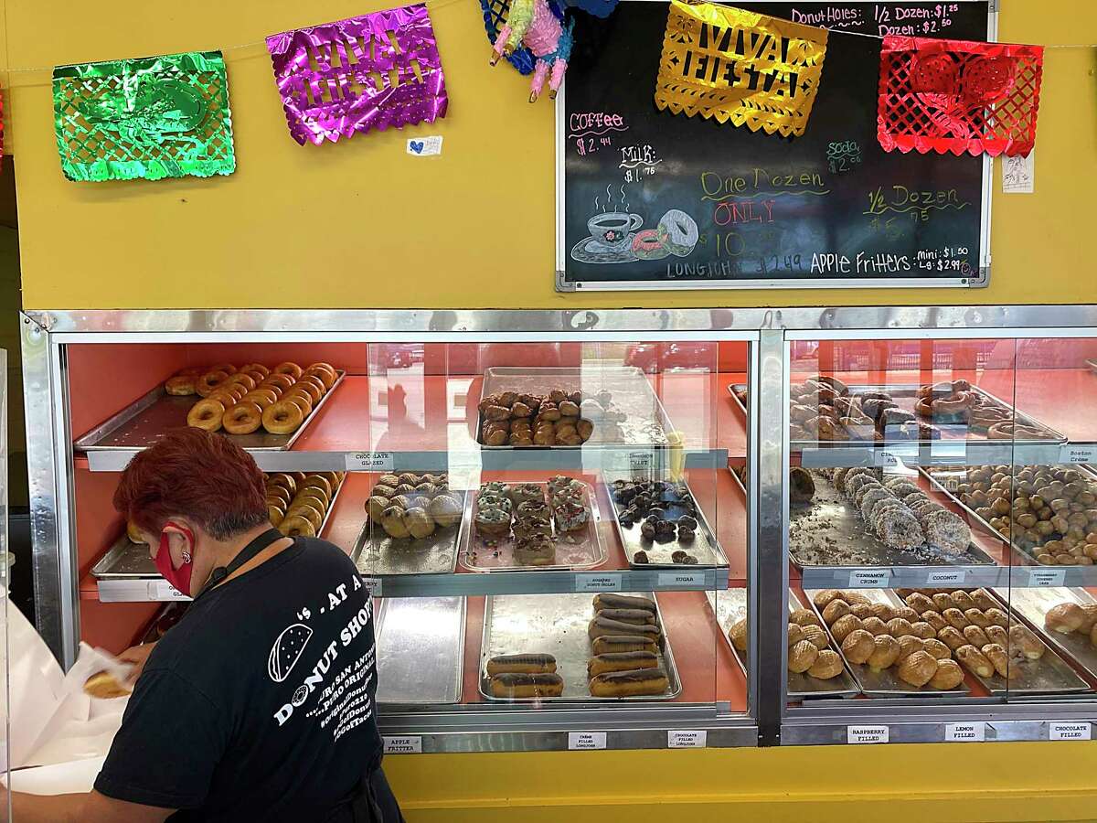 The Original Donut Shop on Fredericksburg Road sells doughnuts and tacos.