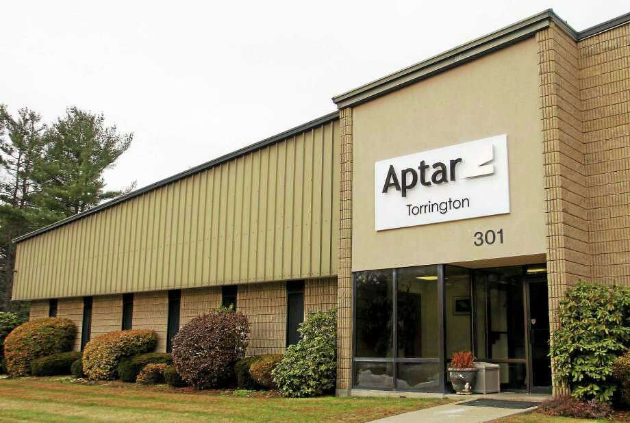 Aptar's manufacturing facility at 301 Ella Grasso Ave. in Torrington, Conn. (Photo credit: Esteban L. Hernandez, Register-Citizen) / Hearst Connecticut Media