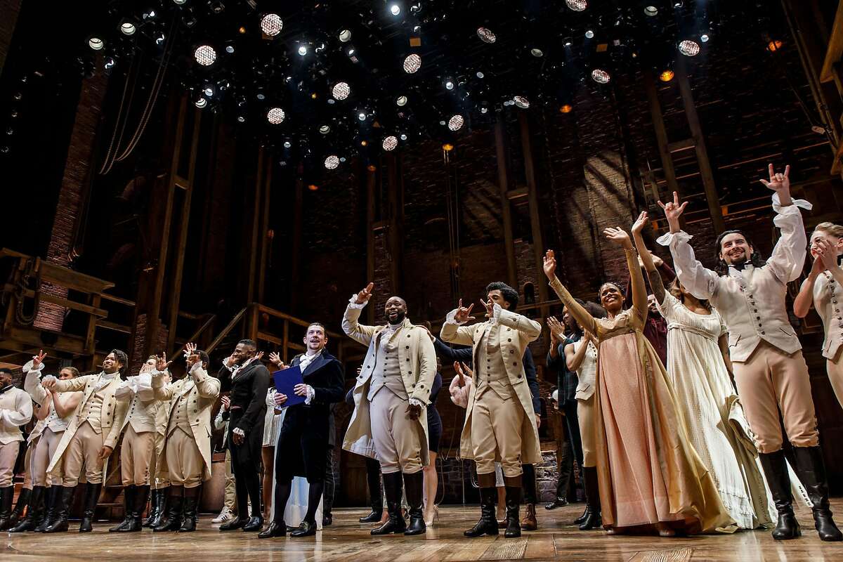 Miguel Cervantes and the cast of "Hamilton" take a curtain call after the final production of the show in Chicago on Jan. 5, 2020, at the CIBC Theatre. (Brian Cassella/Chicago Tribune/TNS) The Cervantes’ daughter, Adelaide, died in hospice last year, just before her 4th birthday. He will sing his song “’Til the Calm Comes,” with piano accompaniment by Tamar Greene, who played George Washington in the musical. The night includes a silent auction featuring a cooking class with the Iron Chef and restaurateur, Ming Tsai; a Zoom call with TikTok sensation Mark Anastasio; and an Italian villa get-away, among other unique items and experiences.  