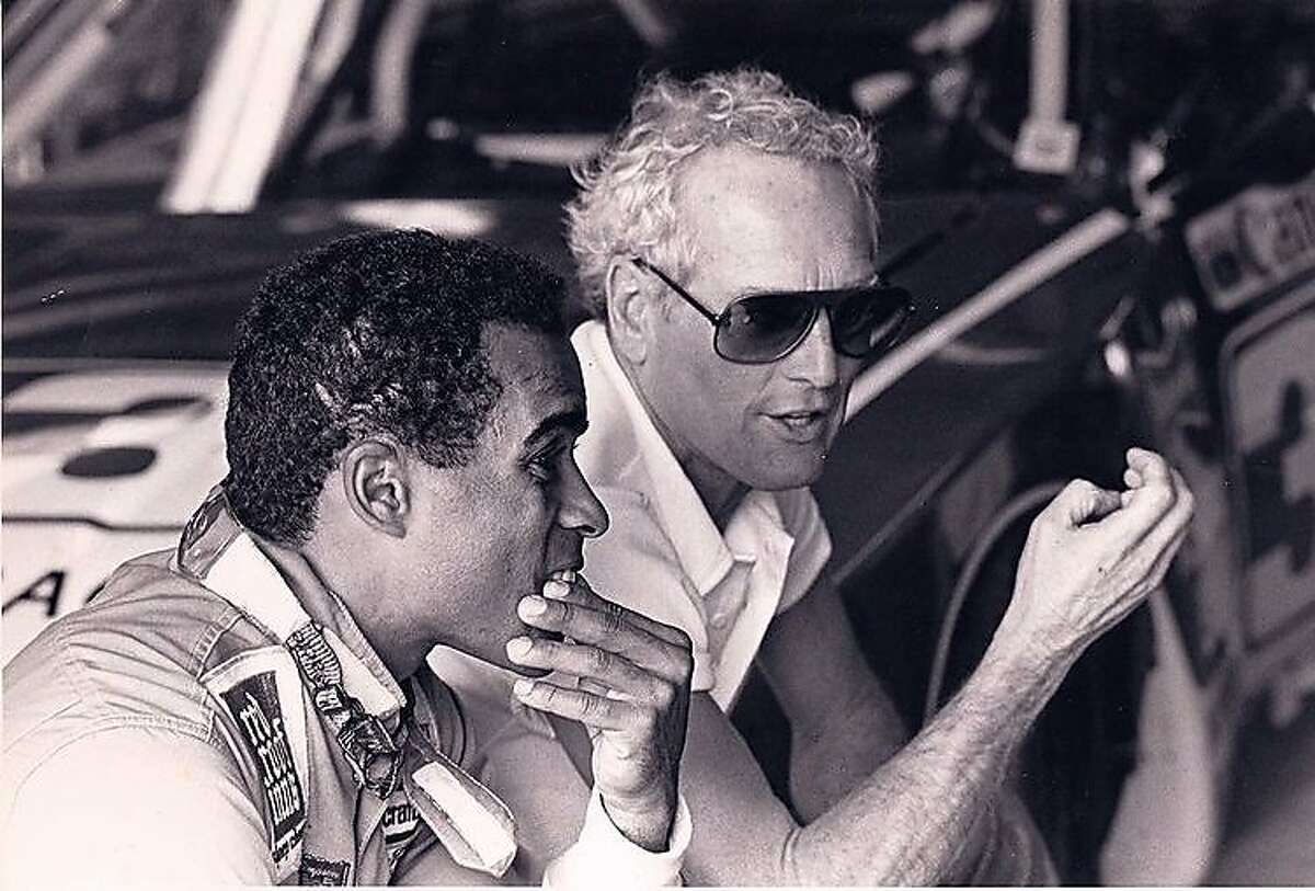 Willy T. Ribbs and early benefactor Paul Newman
