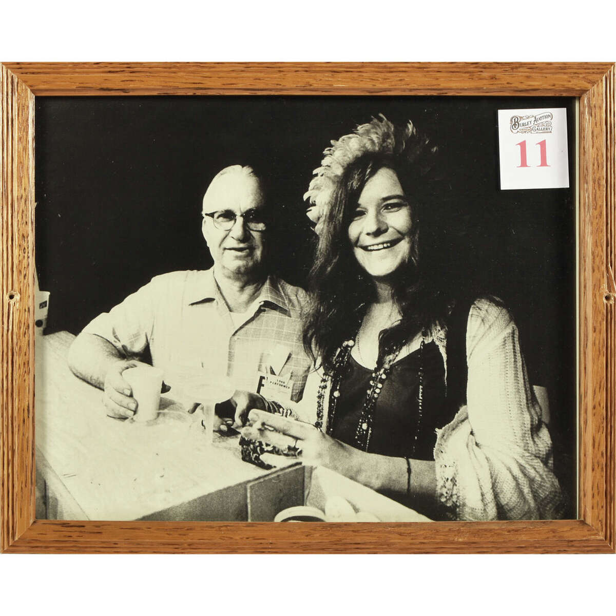 Janis Joplin & Kenneth Threadgill Photograph.