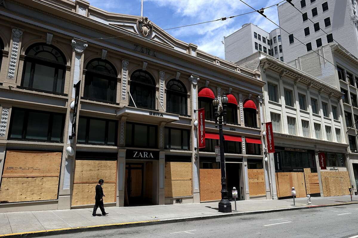 54 of San Francisco storefronts have closed due to COVID19, chamber