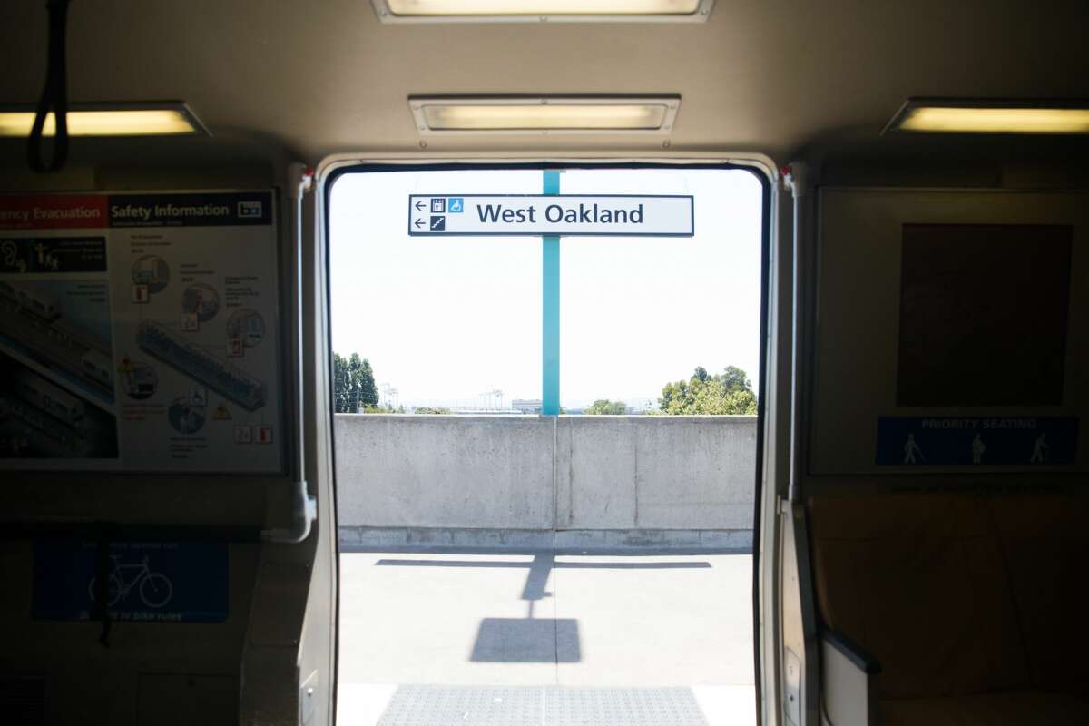 The West Oakland BART station closed temporarily shortly after 1 p.m. on June 25, 2022, due to shooting on a Daly City-bound train, officials said. 