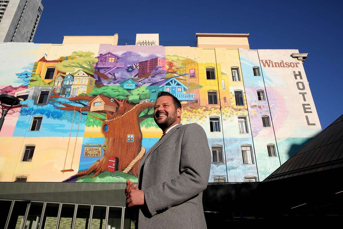 San Francisco District 6 Supervisor Matt Haney poses for a portrait at Boeddeker Park, located at 246 Eddy Street, in San Francisco, Calif., on Friday, February 7, 2020. Since entering City Hall last year, Haney has quickly emerged as one of the most visible and active supervisors.