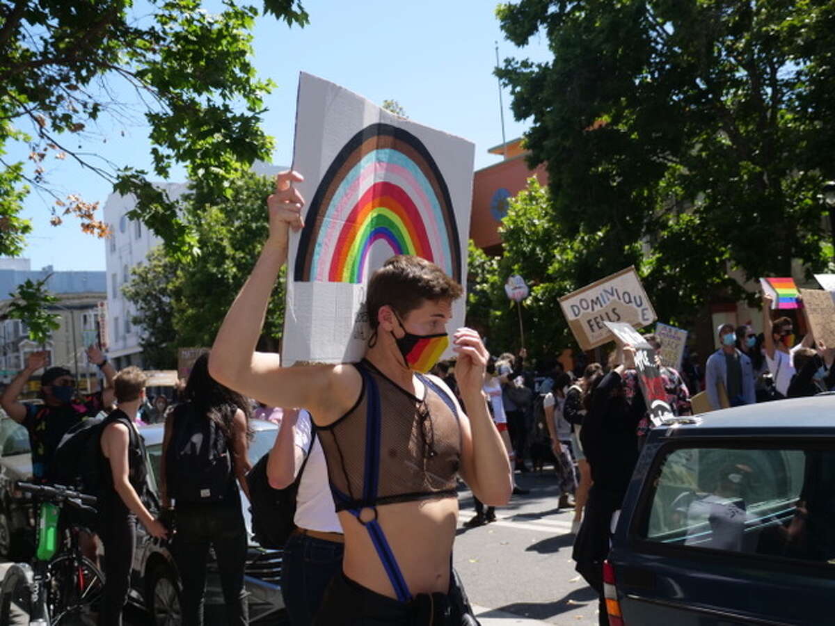 "Pride is a Riot" March honors LGBTQ, Black Lives Matters movements