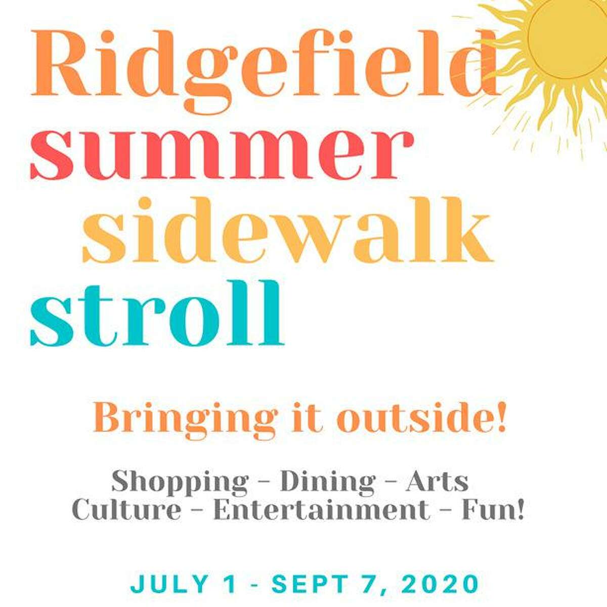 Ridgfield's Summer Sidewalk Stroll kicks off July 1.