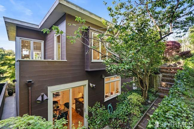 With the Presidio in front and a private garden in the back, the home has been attractive to today's buyers, said listing agent Nina Hatvany.