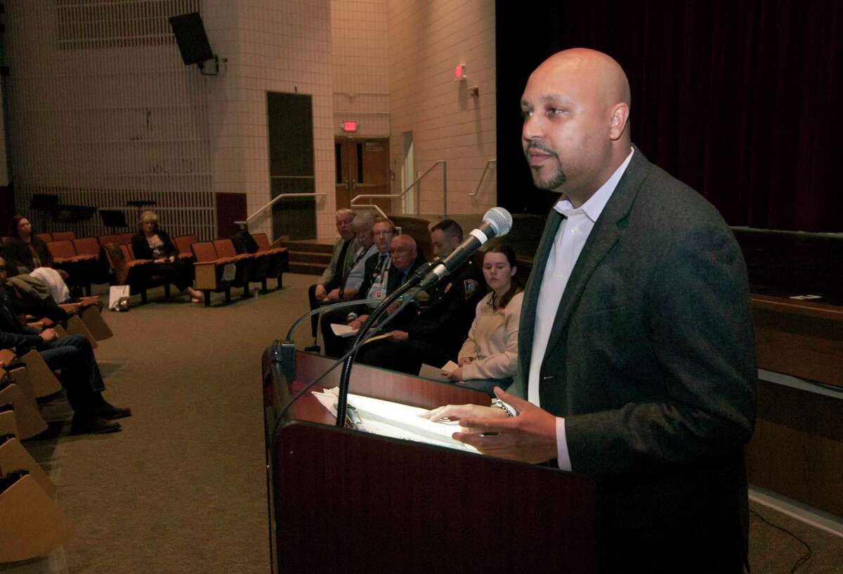 Shelton Police Department Chief Shawn Sequeira