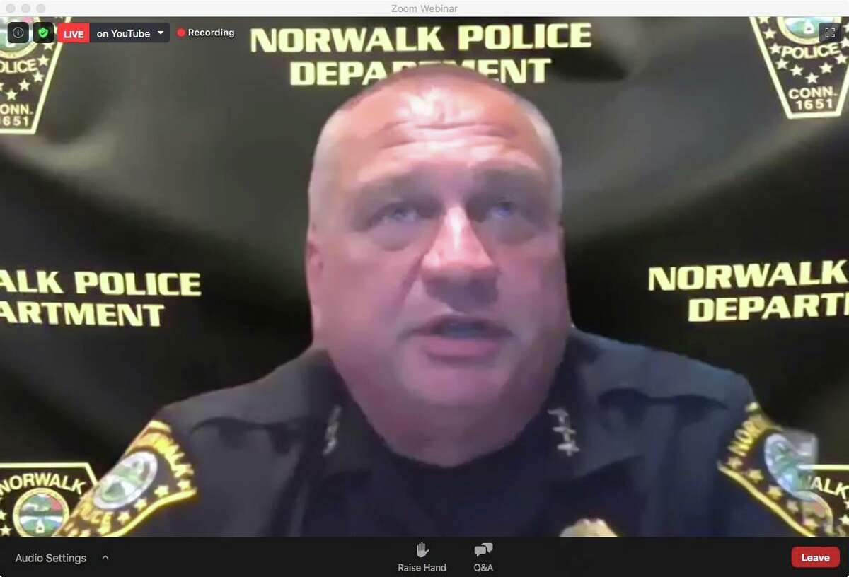 Norwalk Police Chief Thomas Kulhawik said today's chiefs are more open to input and change than their predecessors may have been during a discussion on relations between law enforcement and minorities Tuesday, June 30, organized by the Norwalk NAACP.