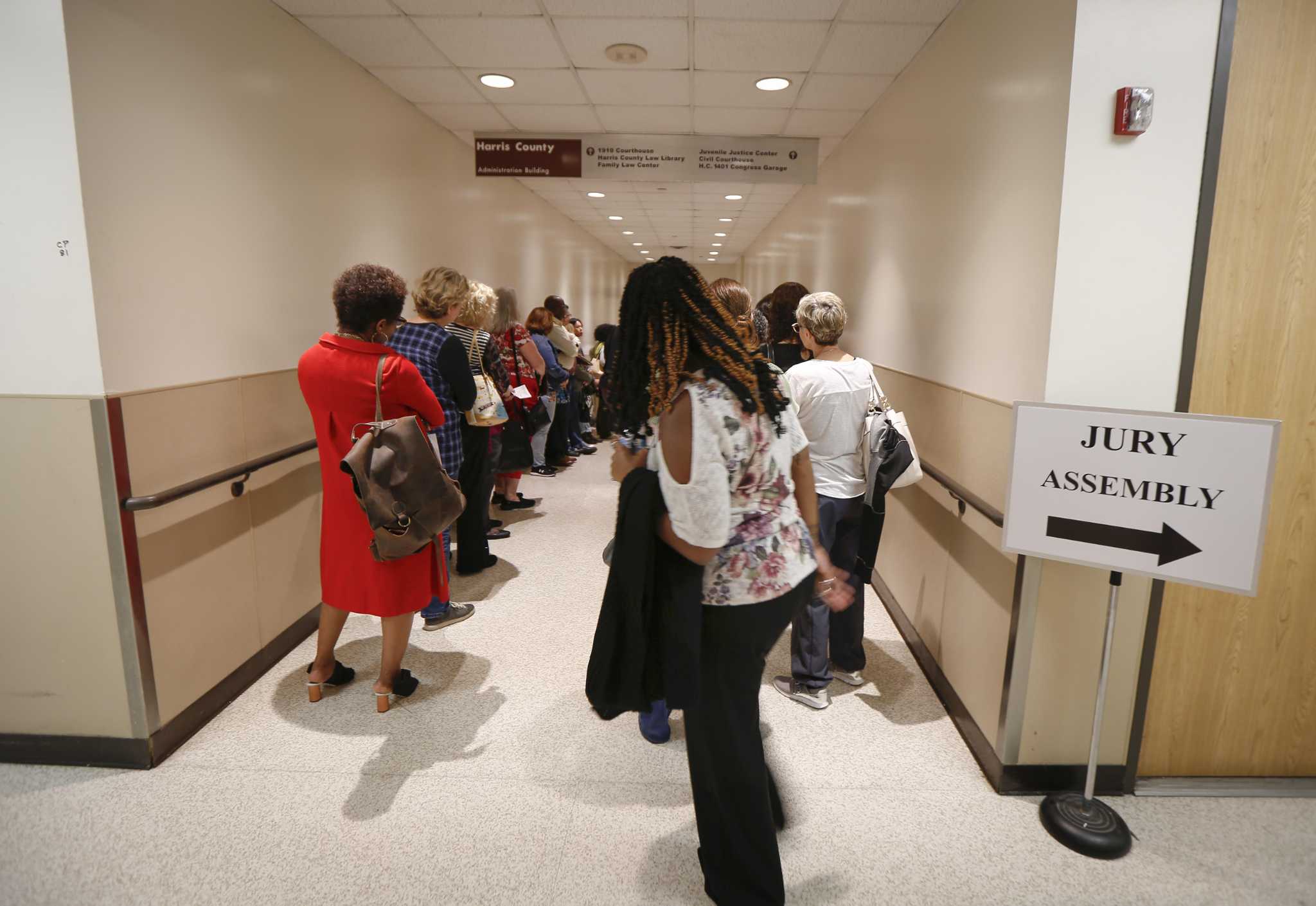 Harris County juries projected to be whiter, more conservative as pandemic  persists