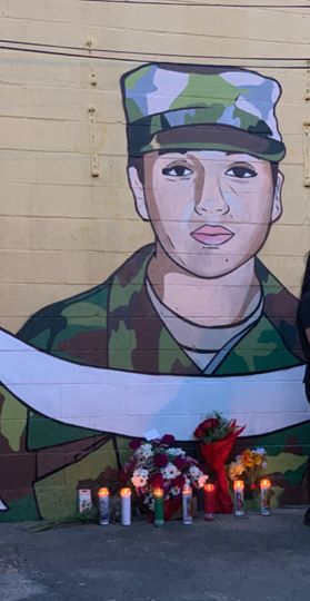 Tribute Mural Honors Vanessa Guillen In Houston Neighborhood Where