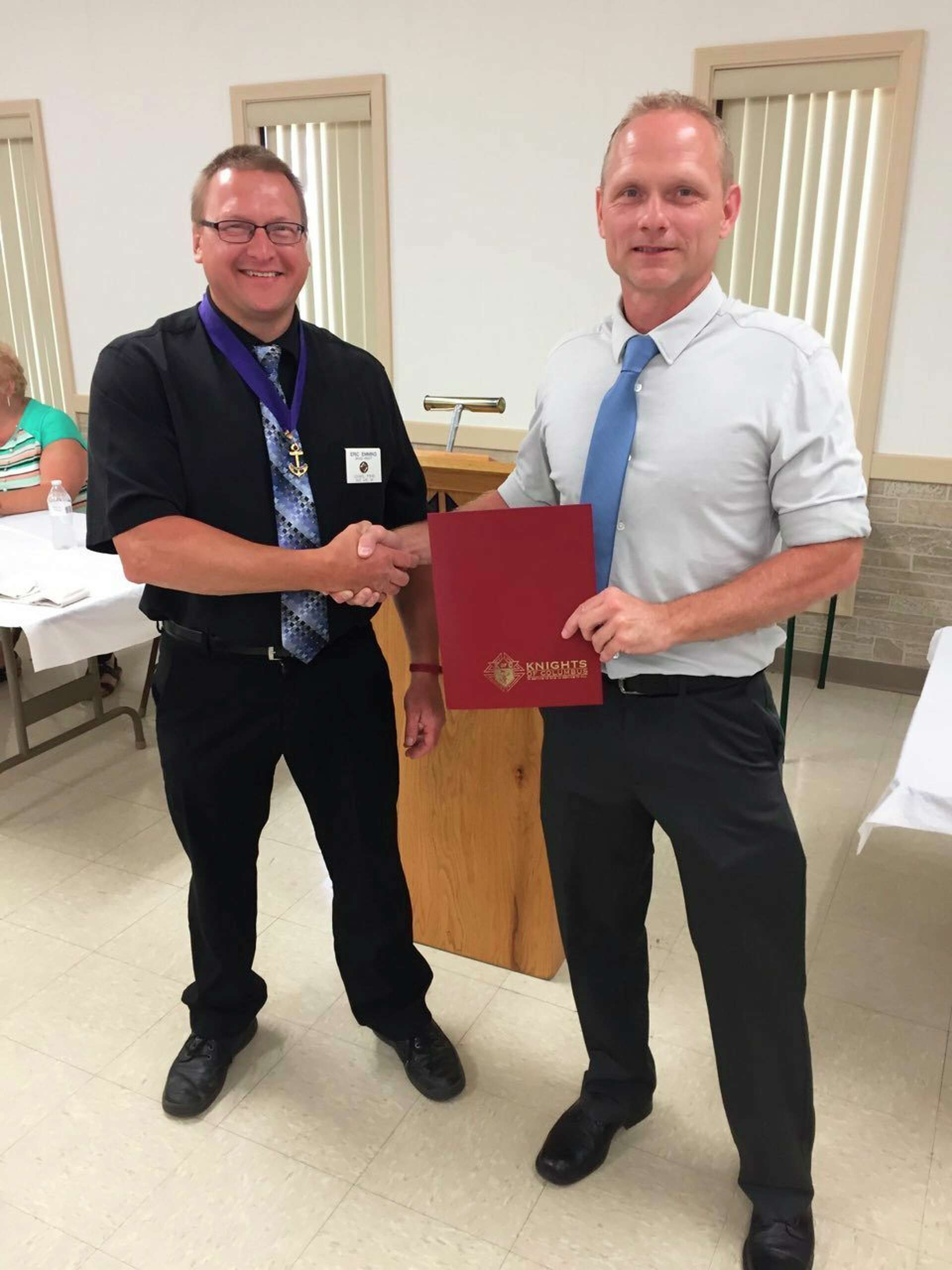 Knights of Columbus recognizes members