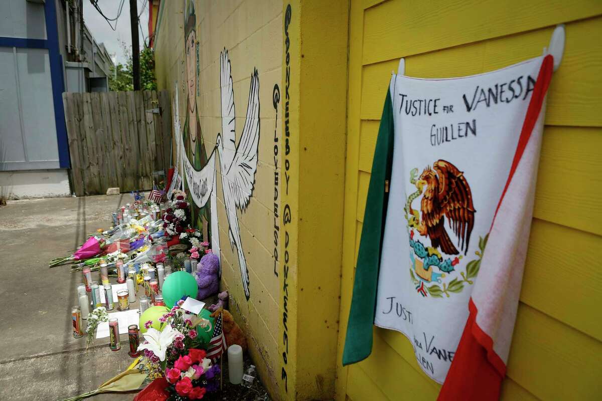 Tribute mural honors Vanessa Guillen in Houston neighborhood where she