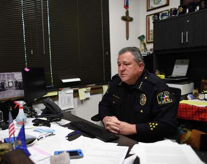 Leon Valley Police Chief Joe Salvaggio has hired several officers as reserves after they worked for the San Antonio Police Department and were fired. Salvaggio, a former San Antonio police officer, faced scrutiny years ago after Police Chief William McManus accused him of cheating on a promotional exam and fired him. Salvaggio denied the allegations, appealed and won his job back through arbitration.
