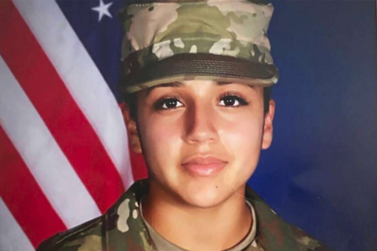 In an undated image provided by the U.S. Army, Army Pfc. Vanessa Guillen, 20, who has been missing from her unit since April 22, 2020. Months after Guillen was last seen, a lawyer for the family said her remains had been found, and the Army announced updates on the case. (U.S. Army via The New York Times) -- FOR EDITORIAL USE ONLY. --