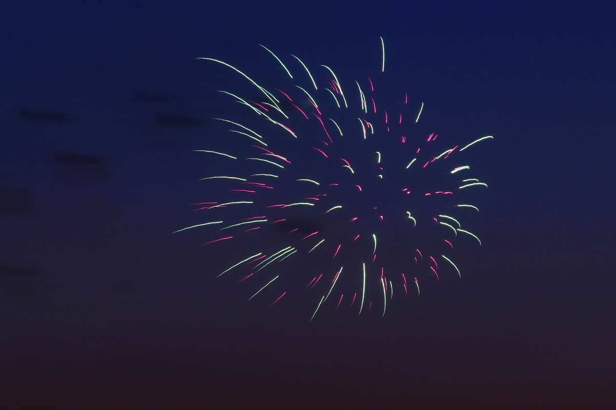 The city of Caseville delighted onlookers with its annual fireworks show July 3.