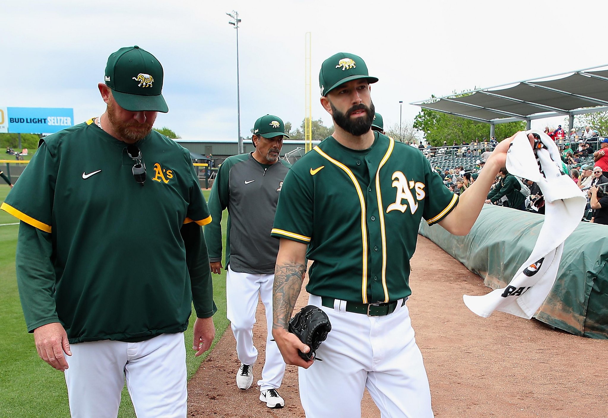 2019 Oakland A's Athletics Mike Fiers #50 Game Issued Grey Jersey