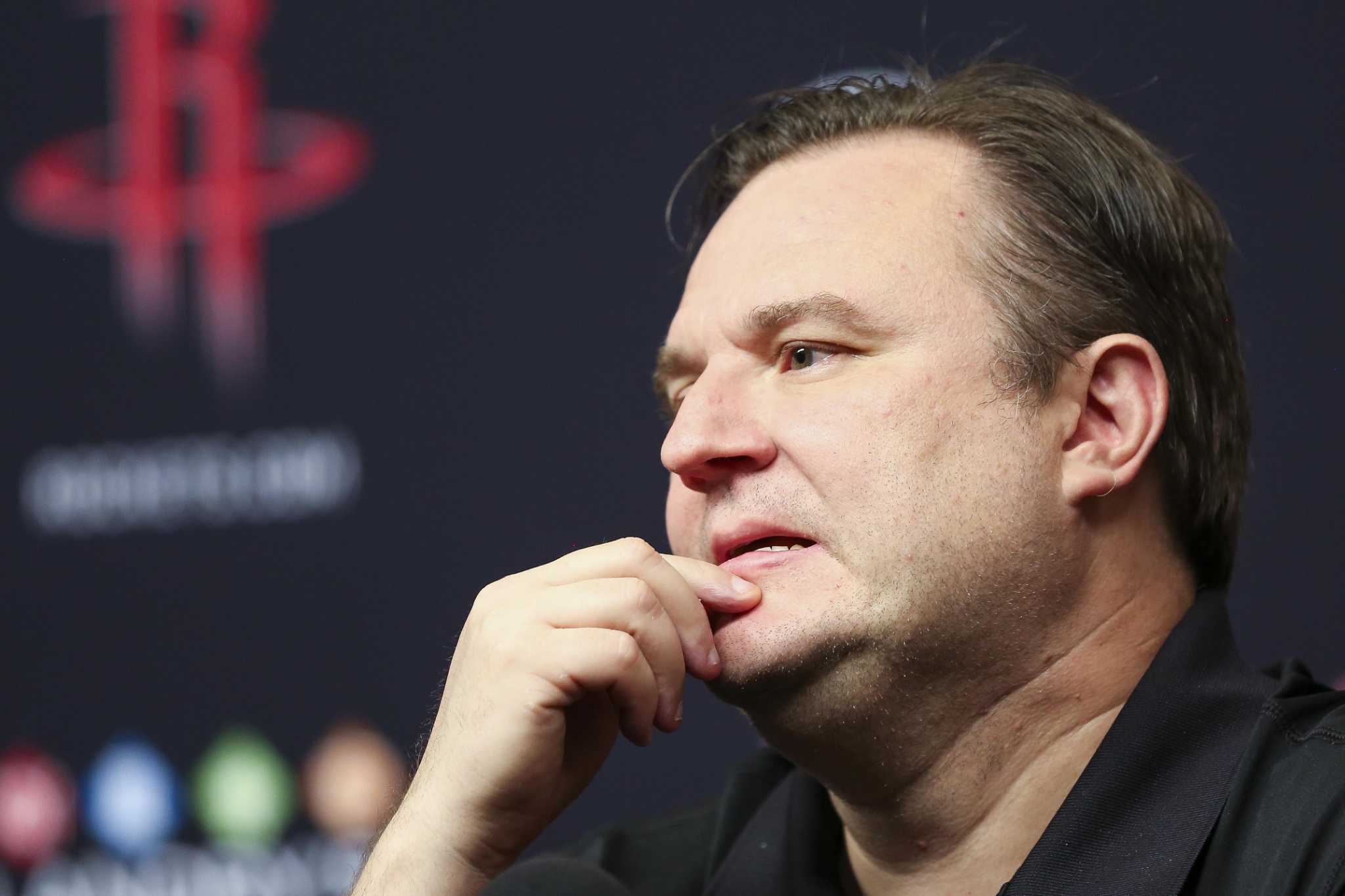 Houston Rockets General Manager Daryl Morey faces a tough road ahead