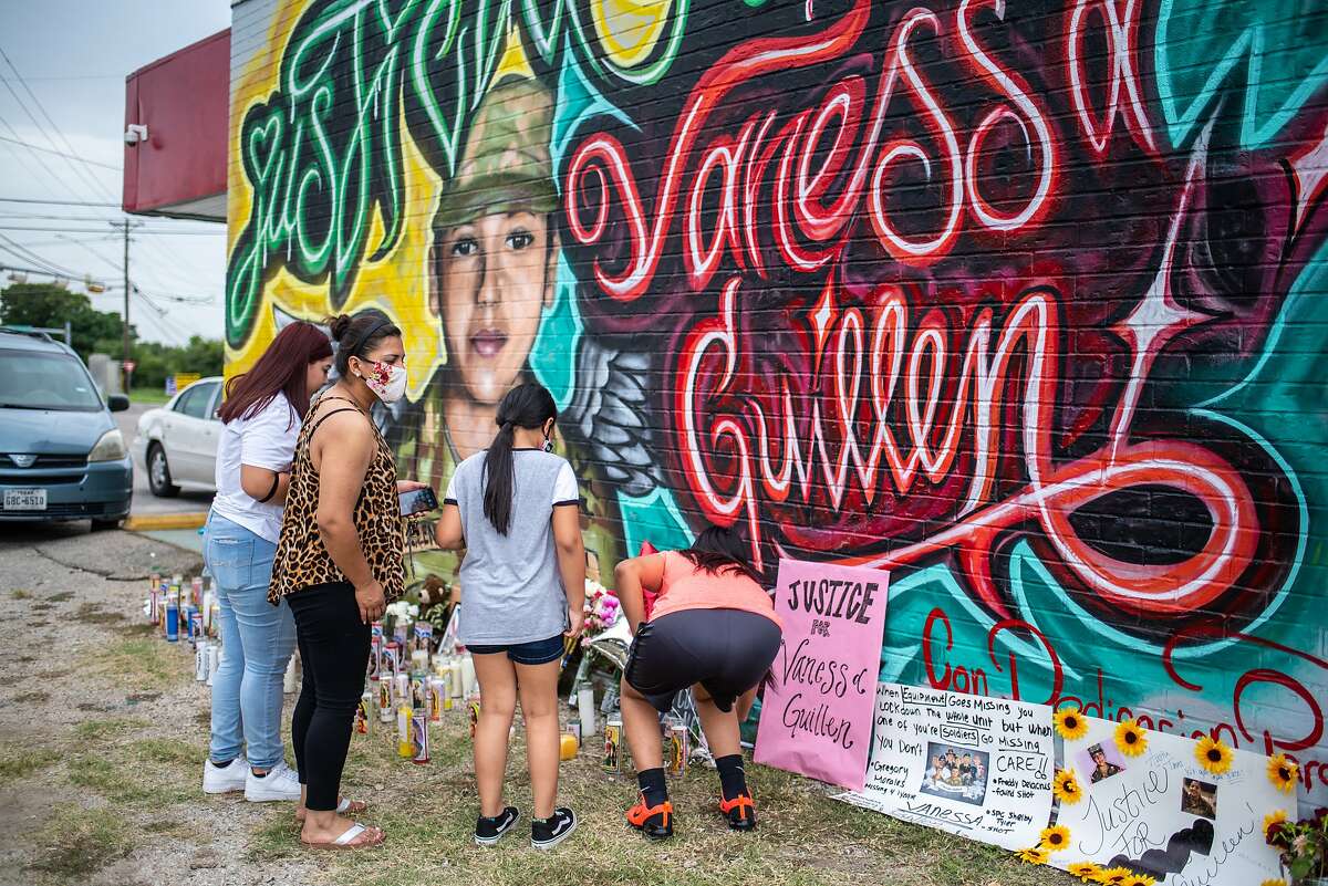 See how murals across Texas pay tribute to Spc. Vanessa Guillén