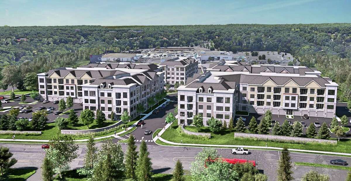 An artist rendering of the proposed Residences on Main.