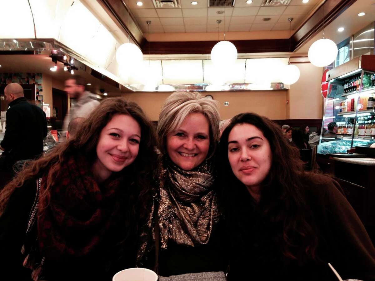 Natalia (left) from Slovakia, Michelle (middle), and Iria (right) from Spain enjoy visiting NYC. (Courtesy Photo)