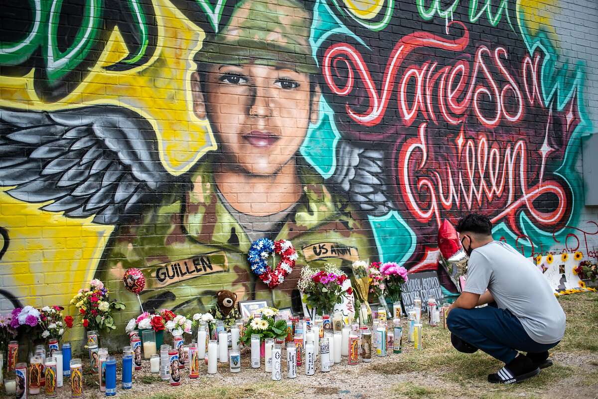 See how murals across Texas pay tribute to Spc. Vanessa Guillén