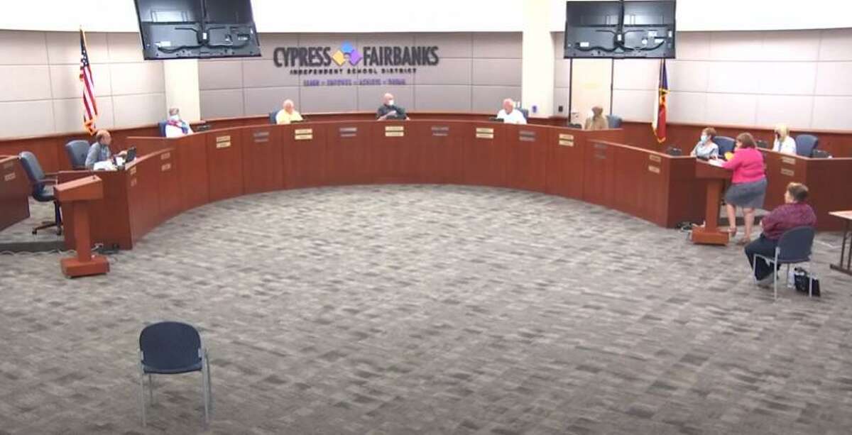 Cy-Fair ISD board of trustees met for a special meeting where Karen Fuller, Superintendent Mark Henry, Linda Macias and Karen Smith discussed more details on how the school district will proceed on July 7, 2020.