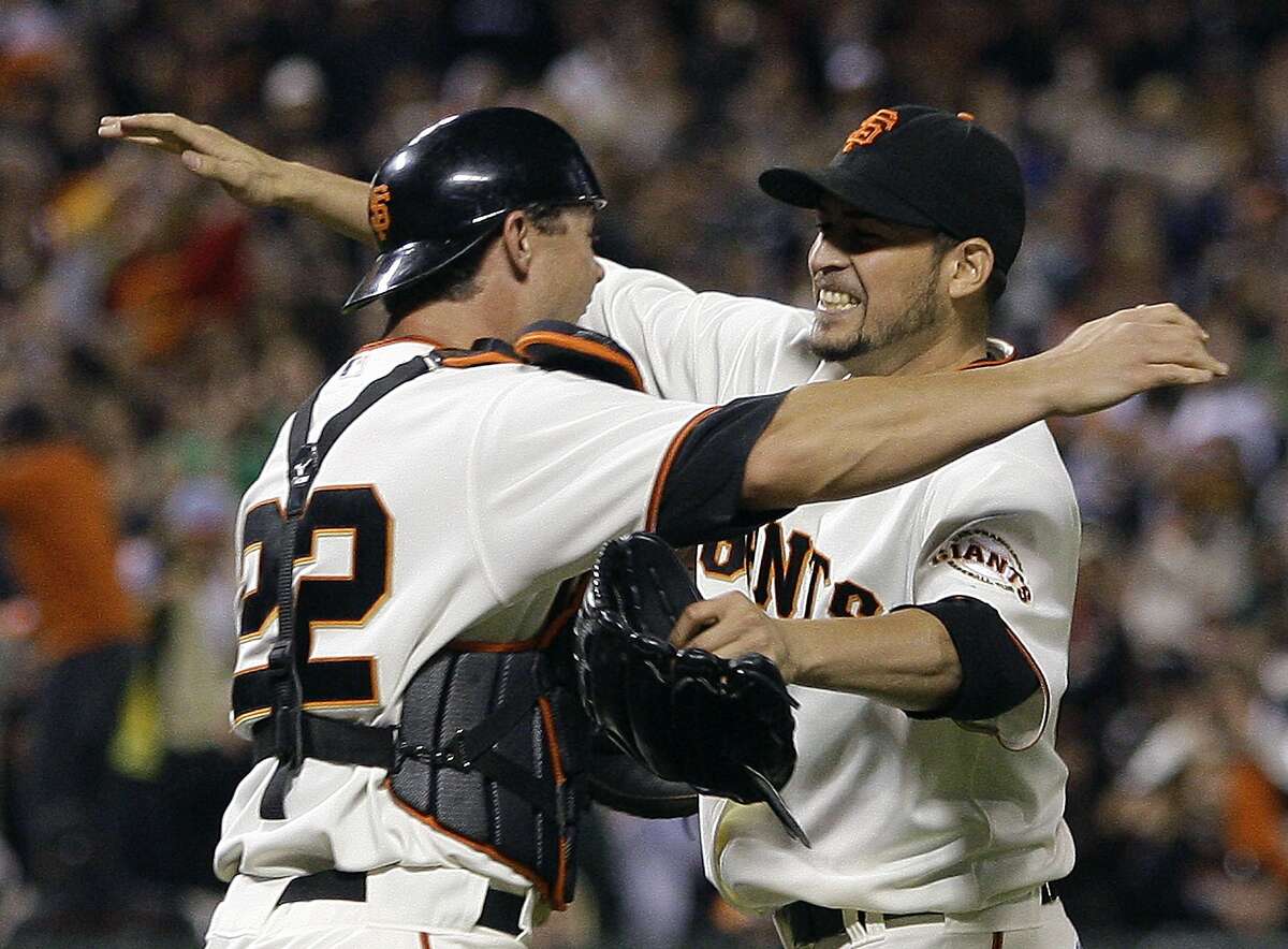 Lot Detail - 2011 SEASON JONATHAN SANCHEZ SIGNED GAME USED SAN FRANCISCO  GIANTS HOME JERSEY WITH 2010 WORLD SERIES CHAMPIONS PATCH