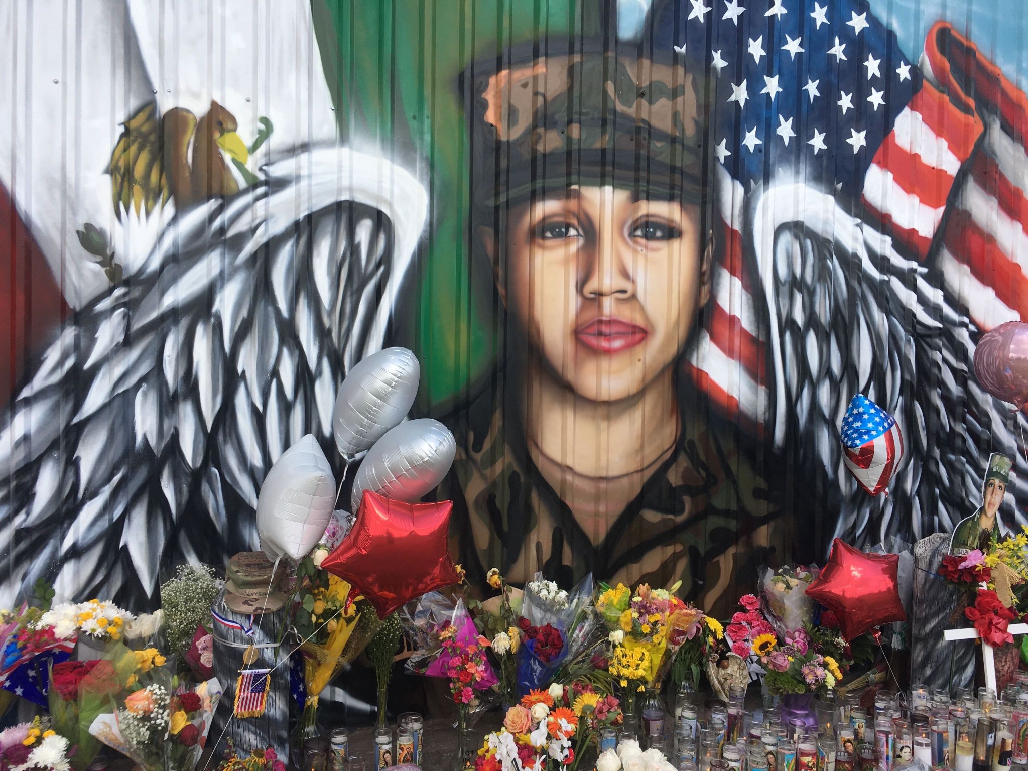 See how murals across Texas pay tribute to Spc. Vanessa Guillén