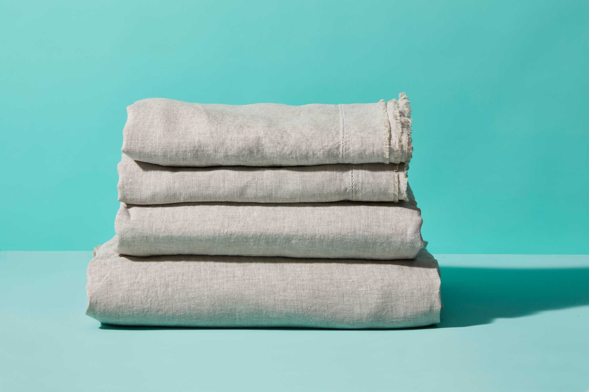 You can score an entire linen sheet set for under $100