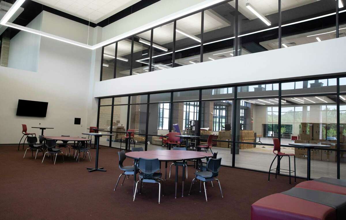 The "think tank" area of Conroe ISD's brnad new Stockton Jr. High School is photographed Thursday, July 2, 2020, in Conroe.