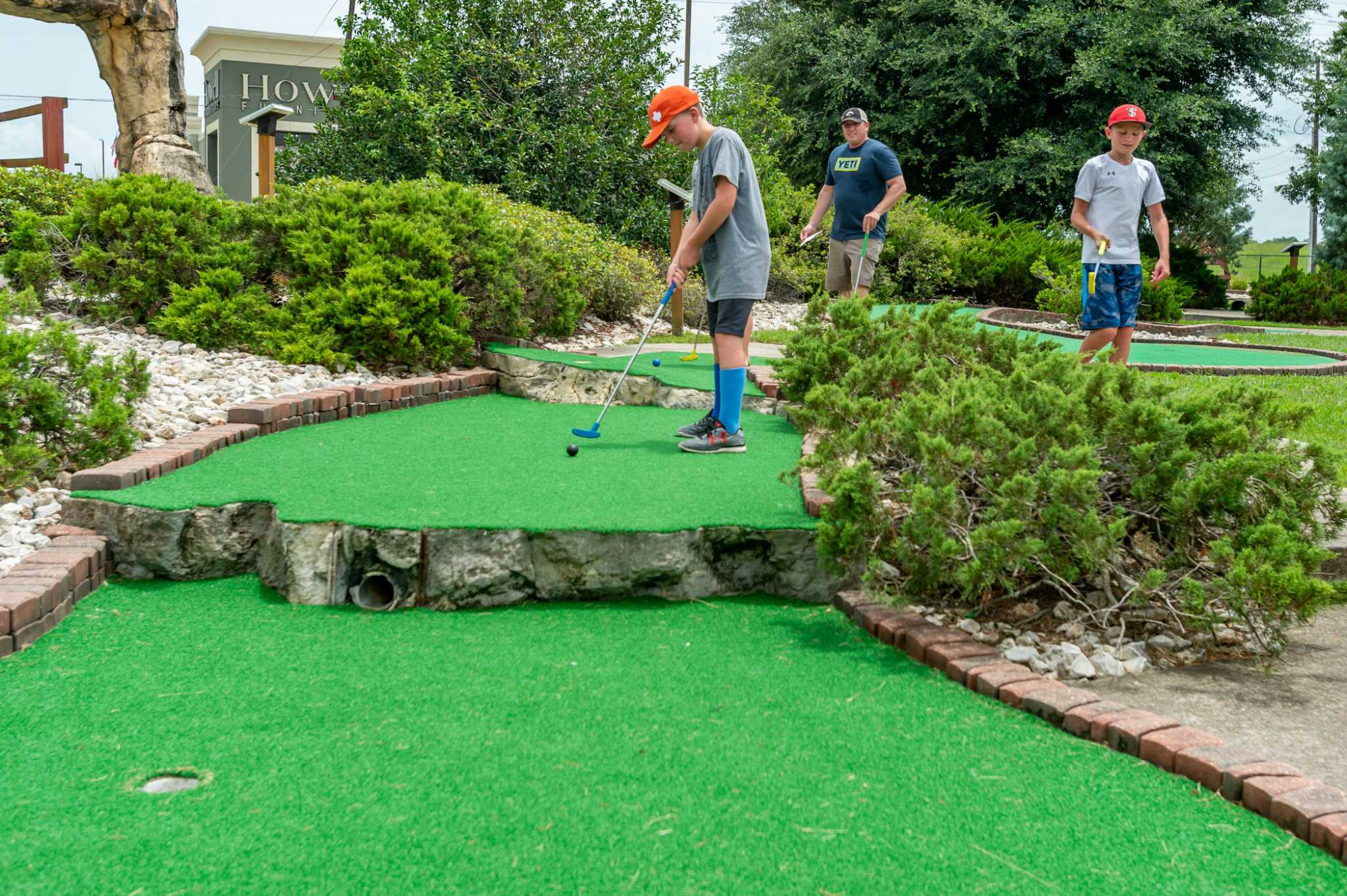 Mini golf proves a crash course in fun