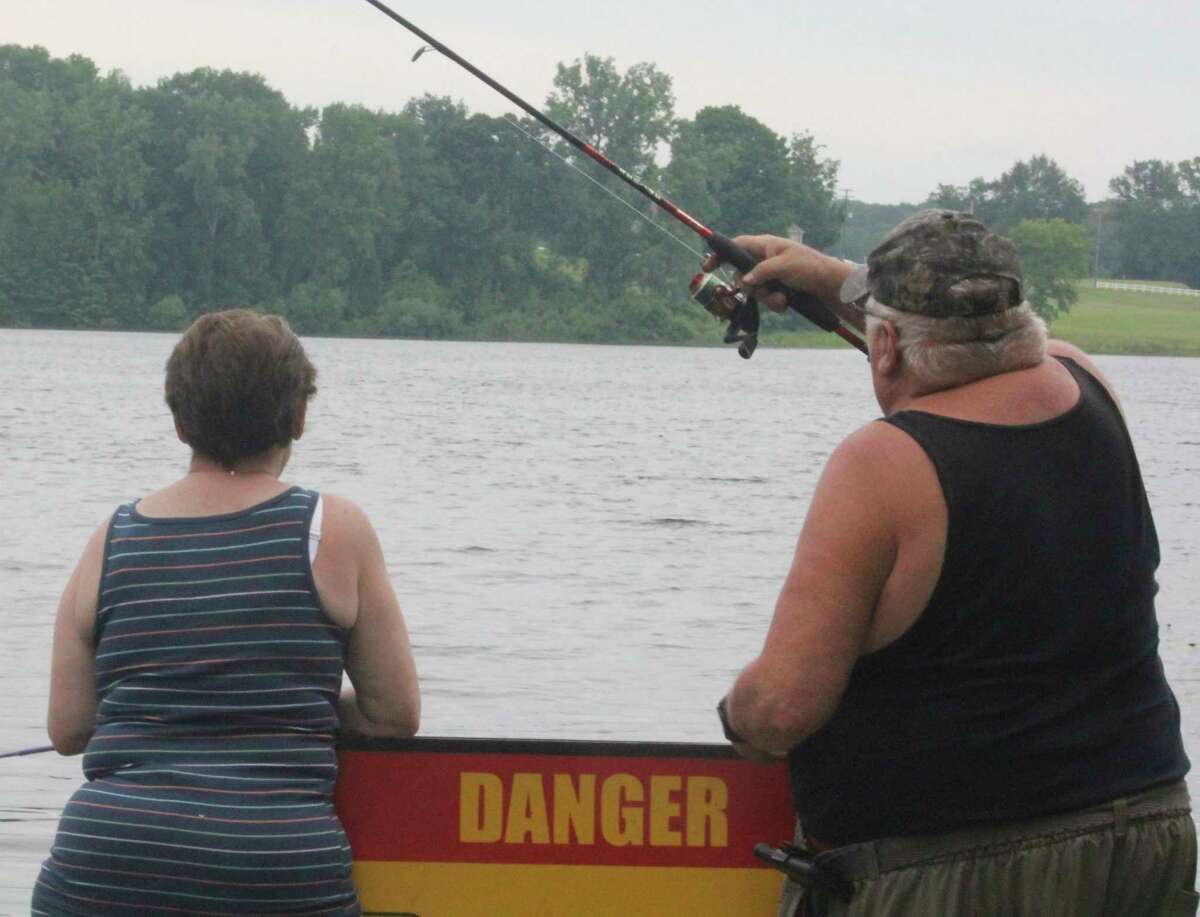 Anglers have had to contend with hot weather in recent days. (Star file photo)