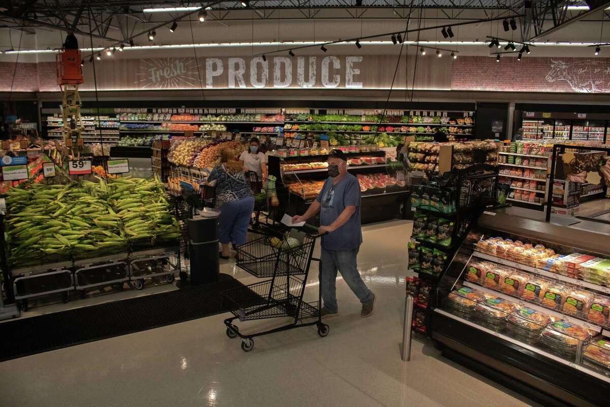 The new Bad Axe Meijer opened July 9 at 6am. Locals lined up outside, while observing mask wearing and social distancing, to wait for the long-anticipated grocery store to be unveiled.