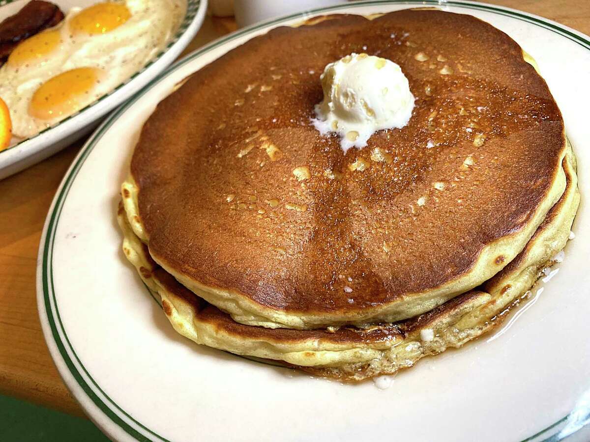 Pancakes come in styles to suit any morning craving, but buttermilk pancakes are the go-to breakfast order at Magnolia Pancake Haus on Embassy Oaks.