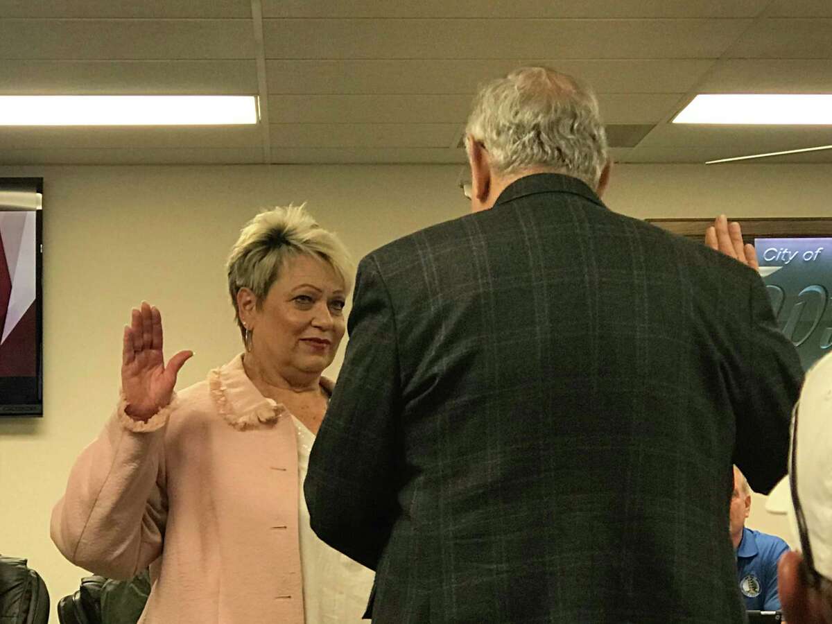 Councilwoman Teresa Herod was sworn in on Tuesday, December 18, 2019 to fill the unexpired term of Tamara Young-Hector on the Willis City Council.