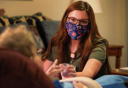 The Coronavirus Turns San Antonio Teen Into A Home Health Aide And An Invisible Hero Expressnews Com