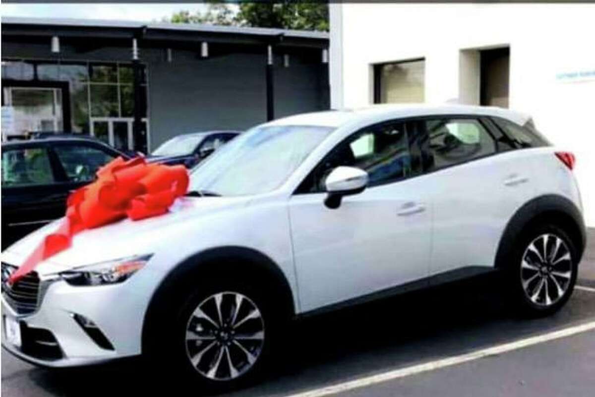 According to a Facebook post, this car was stolen from a Wilridge Road home during the overnight hours of July 9. It is the third car reported stolen in Wilton over three days.