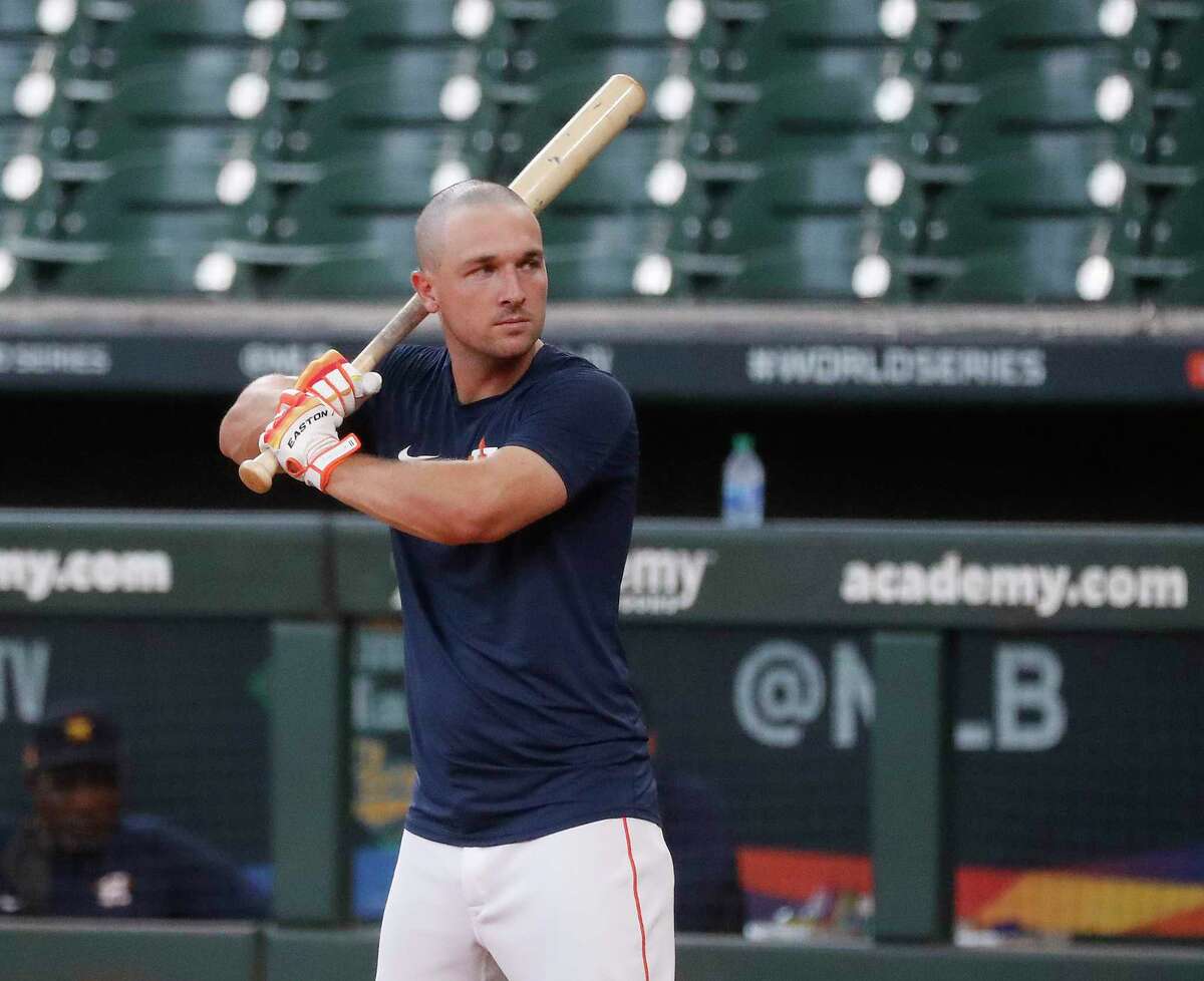 Rehabbing Astros star Alex Bregman scratched from Skeeters' Monday lineup