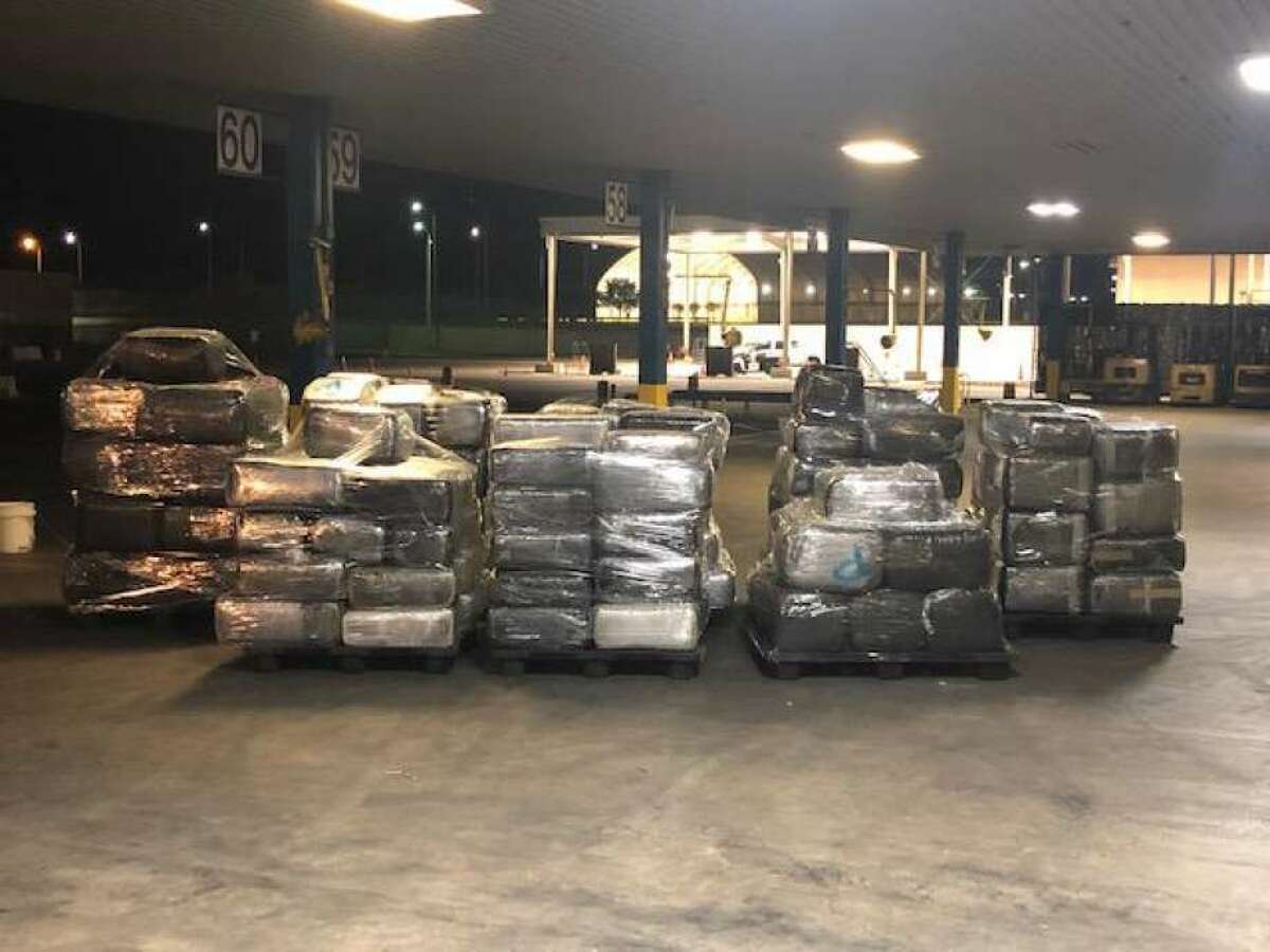 The man who attempted to smuggle these 2 tons of marijuana has pleaded guilty in a Laredo federal court. U.S. Customs and Border Protection officers said the contraband weighed 4,601 pounds and had an estimated street value of $875,000.
