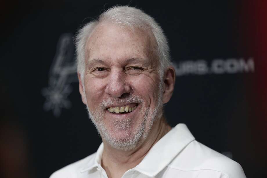 At 71, Greg Popovich is one of three seniors who are also NBA coaches. Photo: Eric Gay / Associated Press 2019